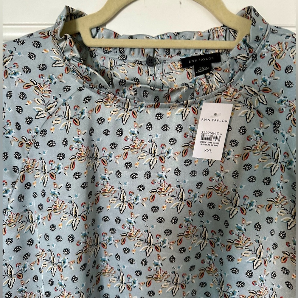 NWT Ann Taylor Long Sleeve Blouse
